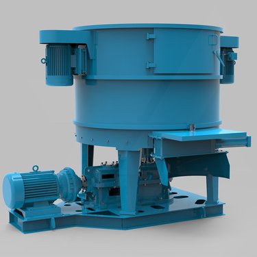 Csiszoló kerékrotor homokkeverő